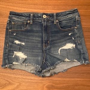 American Eagle Hi-Rise Shortie Shorts